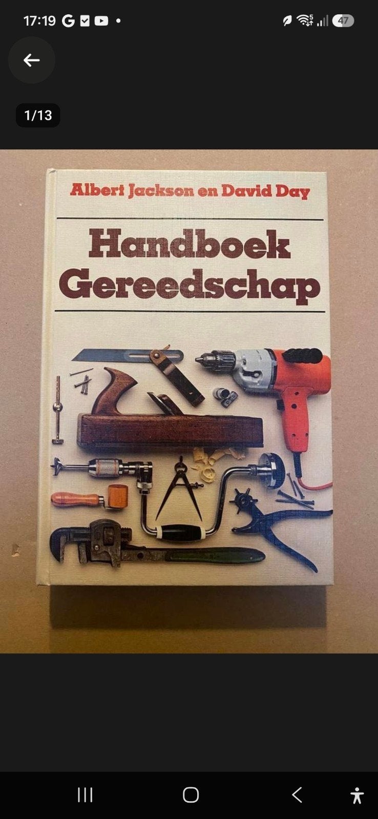 TE KOOP GEVRAAGD, Handboek Gereedschap, Ophalen of Verzenden