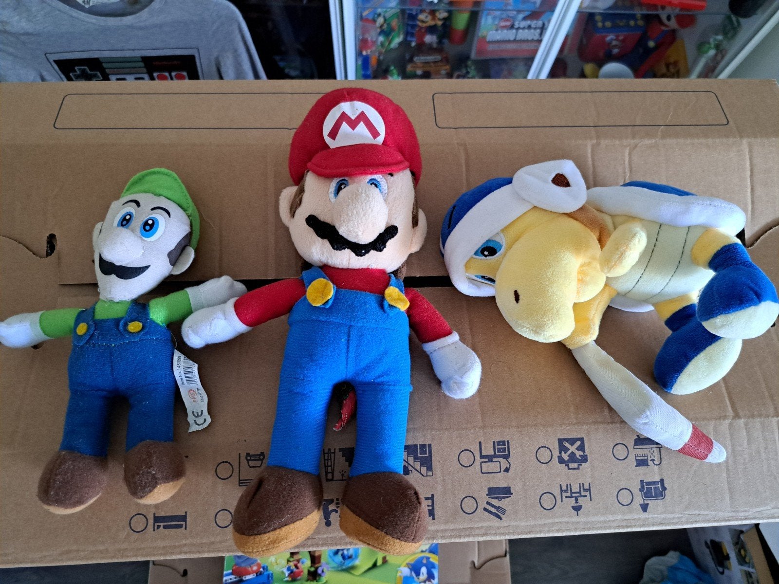 Super Mario knuffels: Mario, Luigi en Koopa Troopa, Ophalen, Gebruikt, Overige typen, Nintendo
