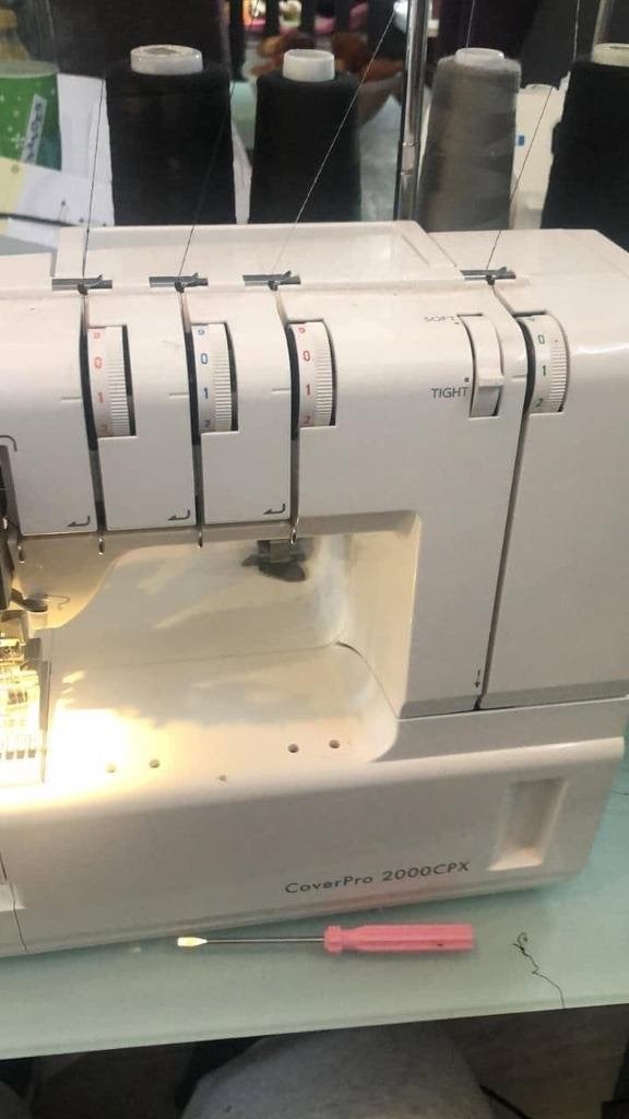 coverlock janome coverpro 2000cpx, Ophalen, Gebruikt, Lockmachine, Janome
