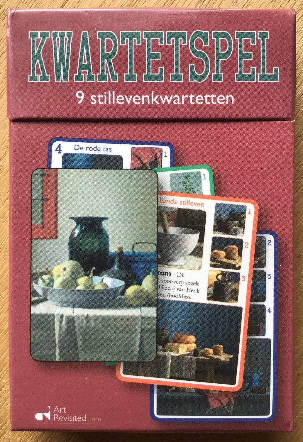 Kwartetspel stillevens Henk Helmantel - ZGAN, Ophalen of Verzenden, Zo goed als nieuw, Kwartet(ten)