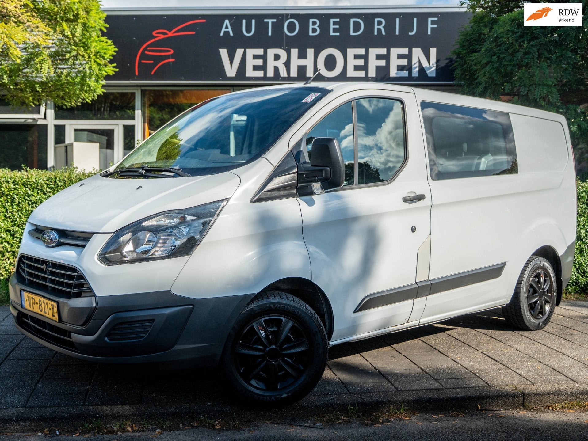 Ford Transit Custom 270 2.2 TDCI L1H1 Trend DC | 5 ZITS | AI, Auto's, Voorwielaandrijving, Gebruikt, 4 cilinders, Origineel Nederlands