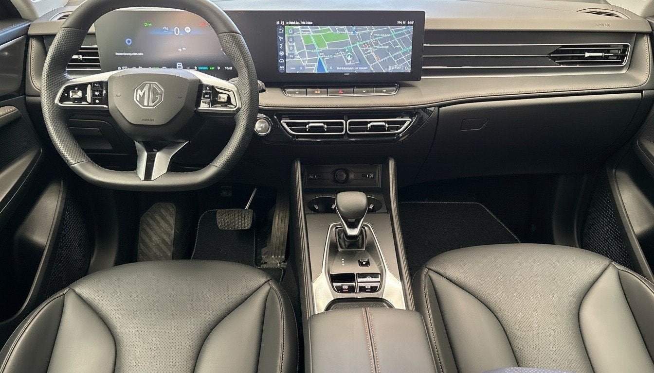 MG MG HS PHEV 1.5 Luxury Plug in|Automaat|LED|Automaat|Navi|, Auto's, Dealer onderhouden, Gebruikt, Leder, Hybride Elektrisch/Benzine