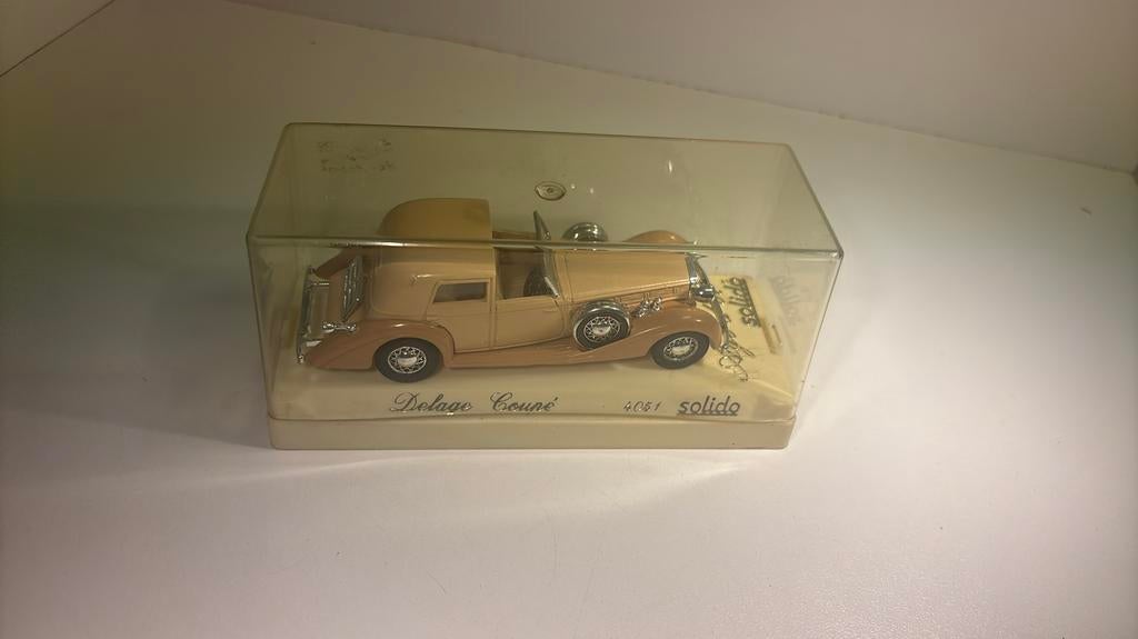 Delage coupe solido 1.43, Auto, Solido, Ophalen of Verzenden, A