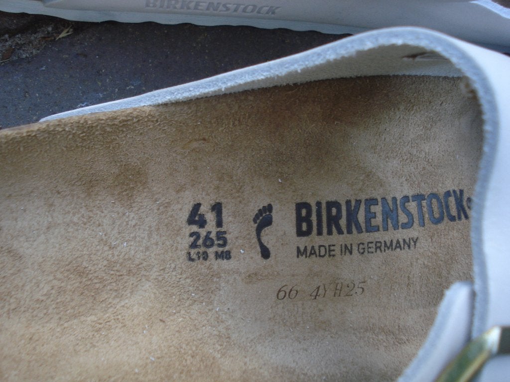 GRATIS VERZENDEN NIEUWE WITTE ARIZONA BIRKENSTOCKS 41, Slippers, Verzenden, Wit, Nieuw