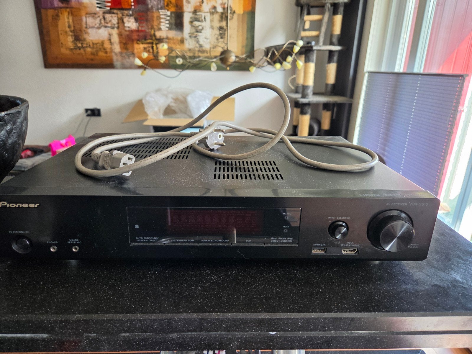 Pioneer VSX-510_k AV Receiver - Gebruikt, Gebruikt, Ophalen of Verzenden, 60 tot 120 watt, Pioneer