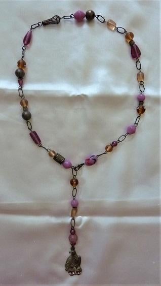 Ibiza style - ketting, Overige materialen, Verstelbaar, Ophalen of Verzenden, Zo goed als nieuw