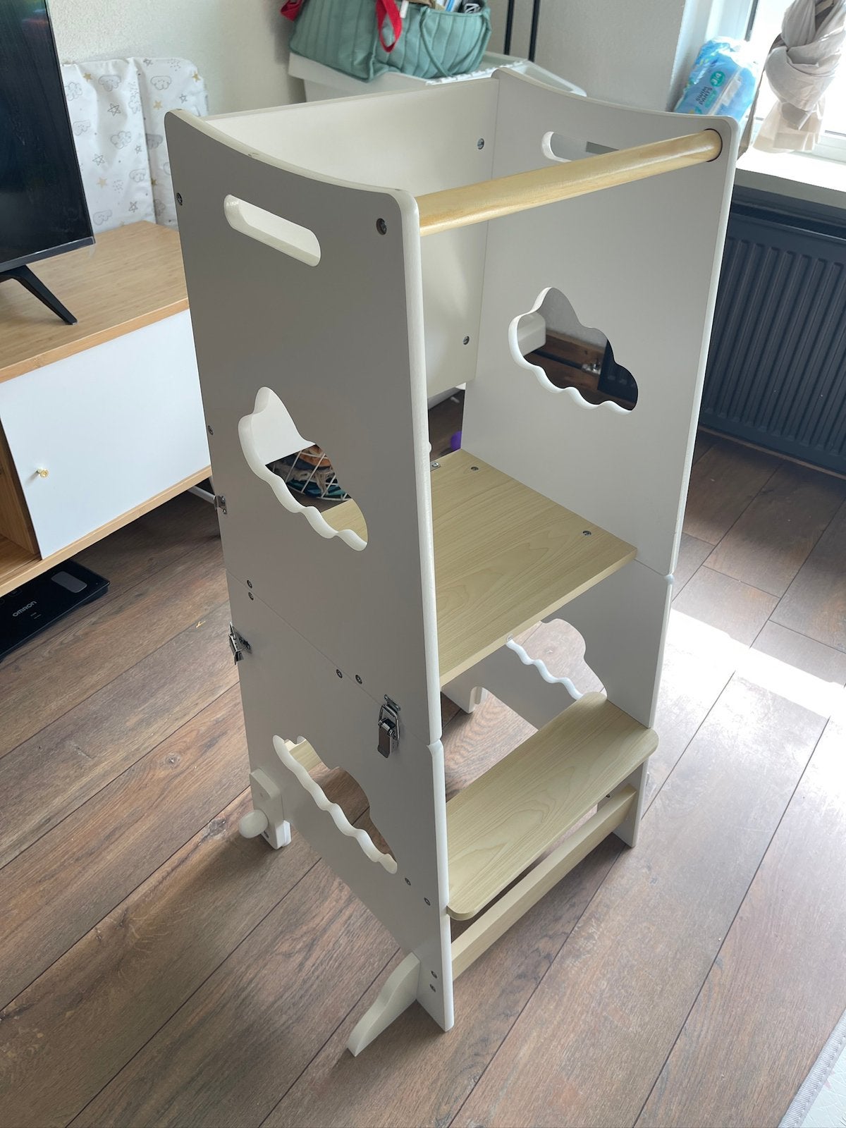 Kinder lernturm, Ophalen, Nieuw