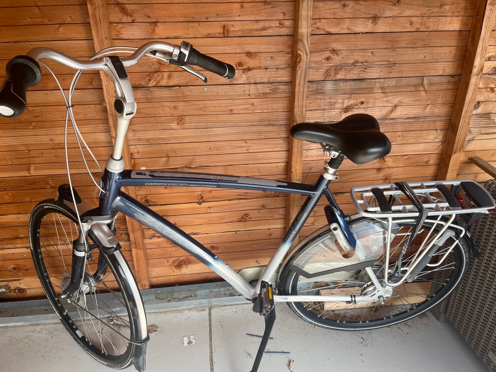 Gazelle fiets, heren fiets 7 versnellingen, Ophalen, Gebruikt, Velgrem, Versnellingen
