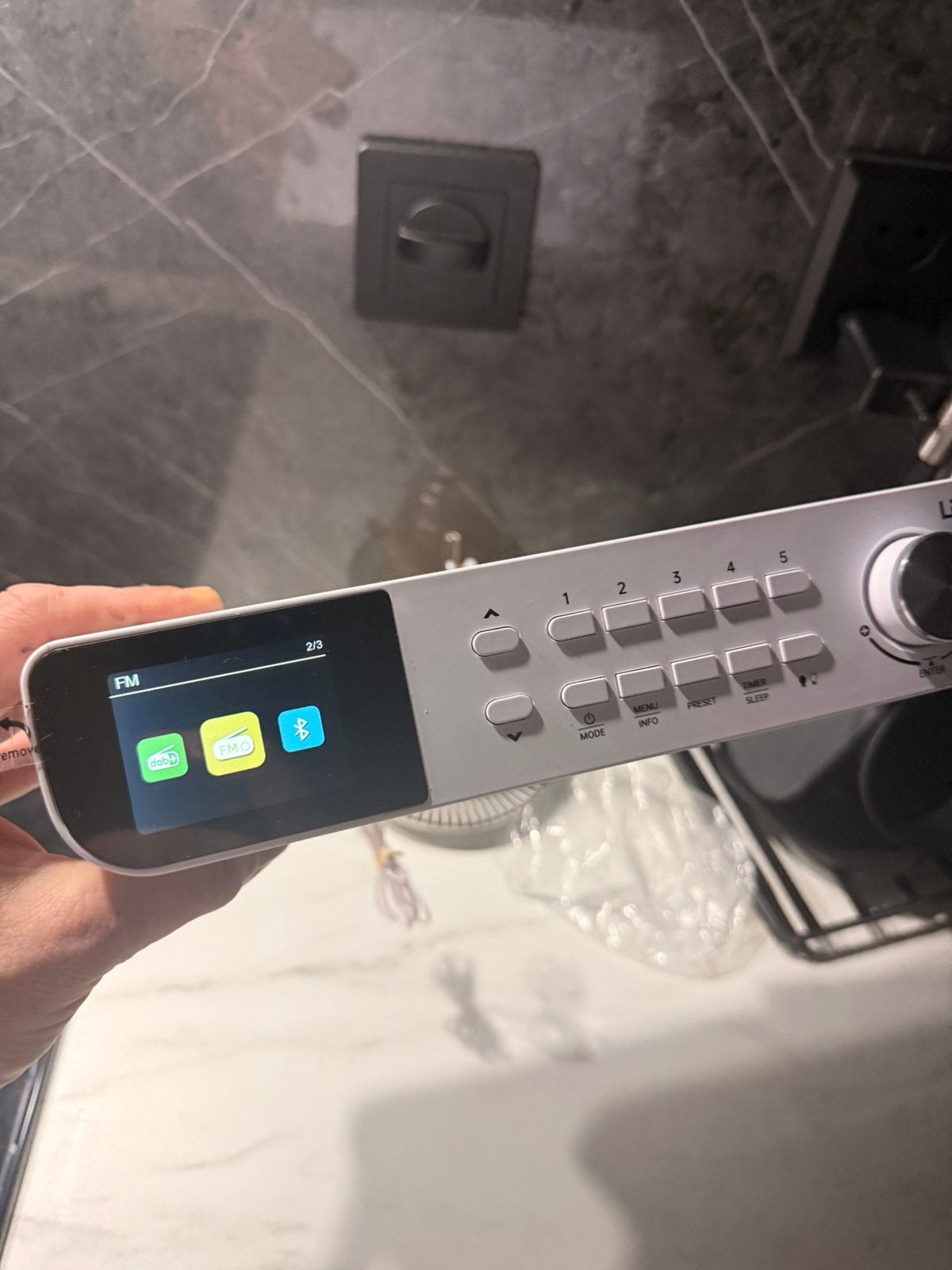 LPP DAB+RADIO LCD met Bluetooth. Nieuw, Ophalen of Verzenden, Nieuw