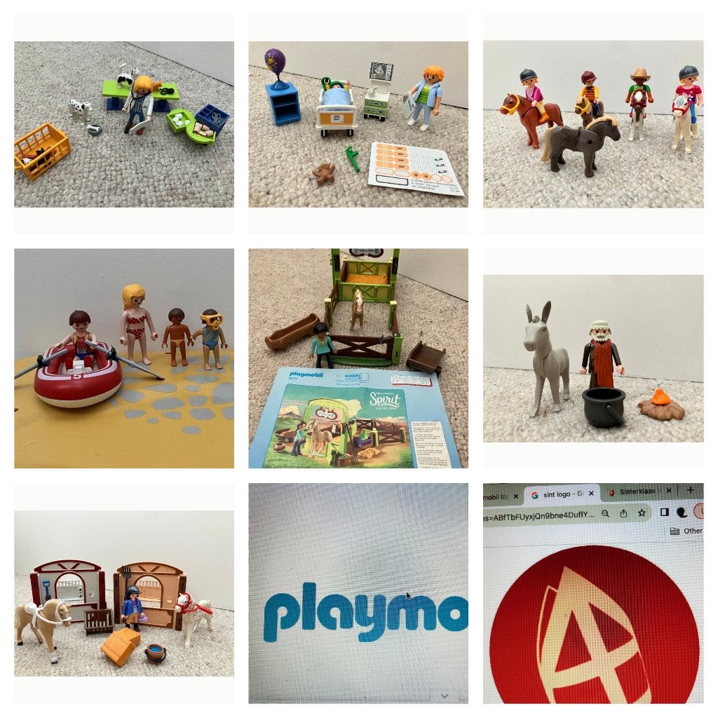7 kleinere Playmobil sets - leuk voor Sinterklaas!, Ophalen of Verzenden, Gebruikt, Complete set, Figuren