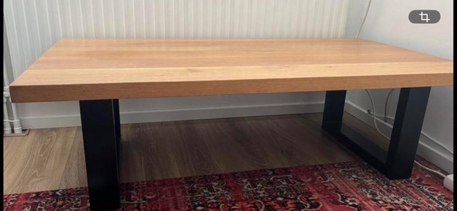 Houten salontafel 130x70x40 ( ophalen in Culemborg), Huis en Inrichting, Tafels | Salontafels, Ophalen, 100 tot 150 cm, 50 tot 100 cm