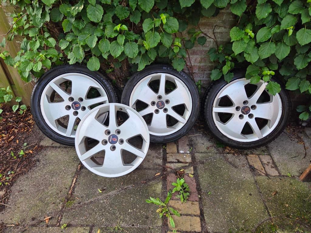 Saab hammerhead velgen., Auto-onderdelen, Banden en Velgen, Ophalen, Gebruikt, Velg(en), 17 inch