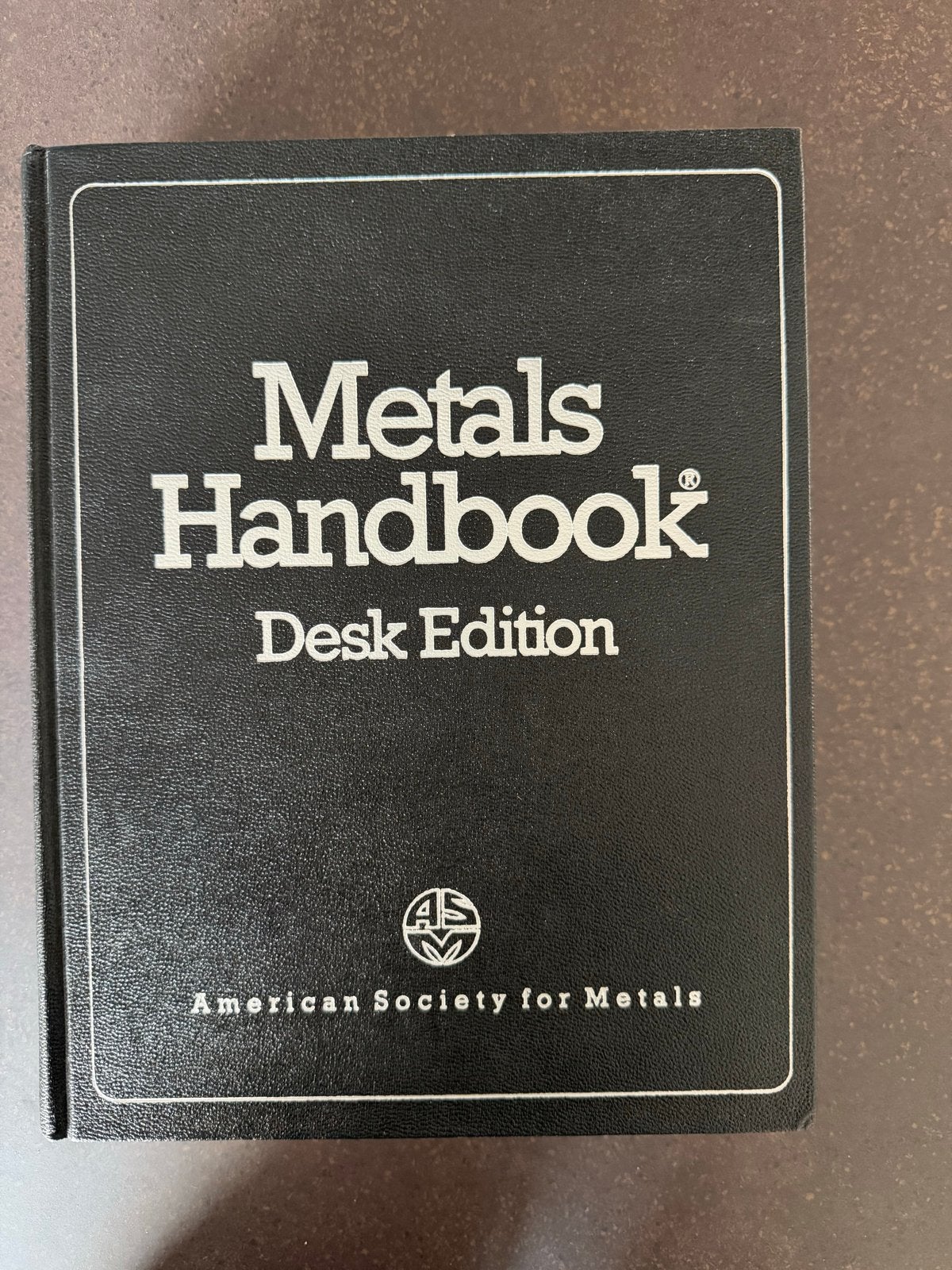 Metals Handbook Desk Edition - Metaaltechniek Referentie, Ophalen of Verzenden, Gelezen, Werktuigbouwkunde
