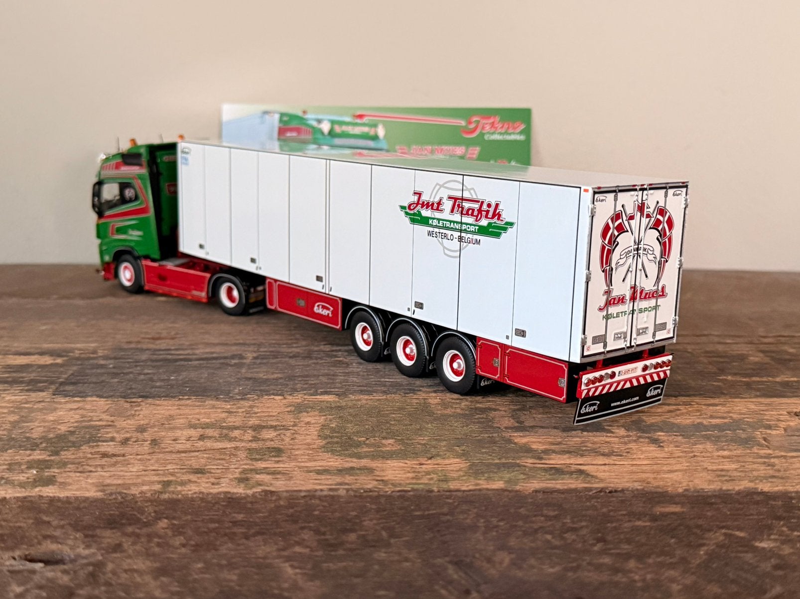 Tekno - Volvo FH5 Jan Mues, Ophalen of Verzenden, Zo goed als nieuw, Bus of Vrachtwagen, Tekno