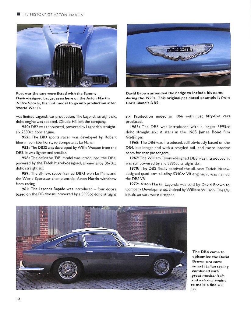 ASTON MARTIN, Metthew Vale, Verzenden, Nieuw, Overige merken