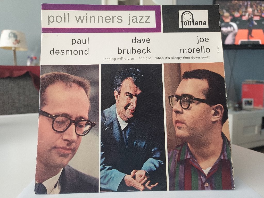 7" Single The Dave Brubeck Quartet - Poll Winners Jazz, Gebruikt, 7 inch, Ophalen of Verzenden, Jazz en Blues