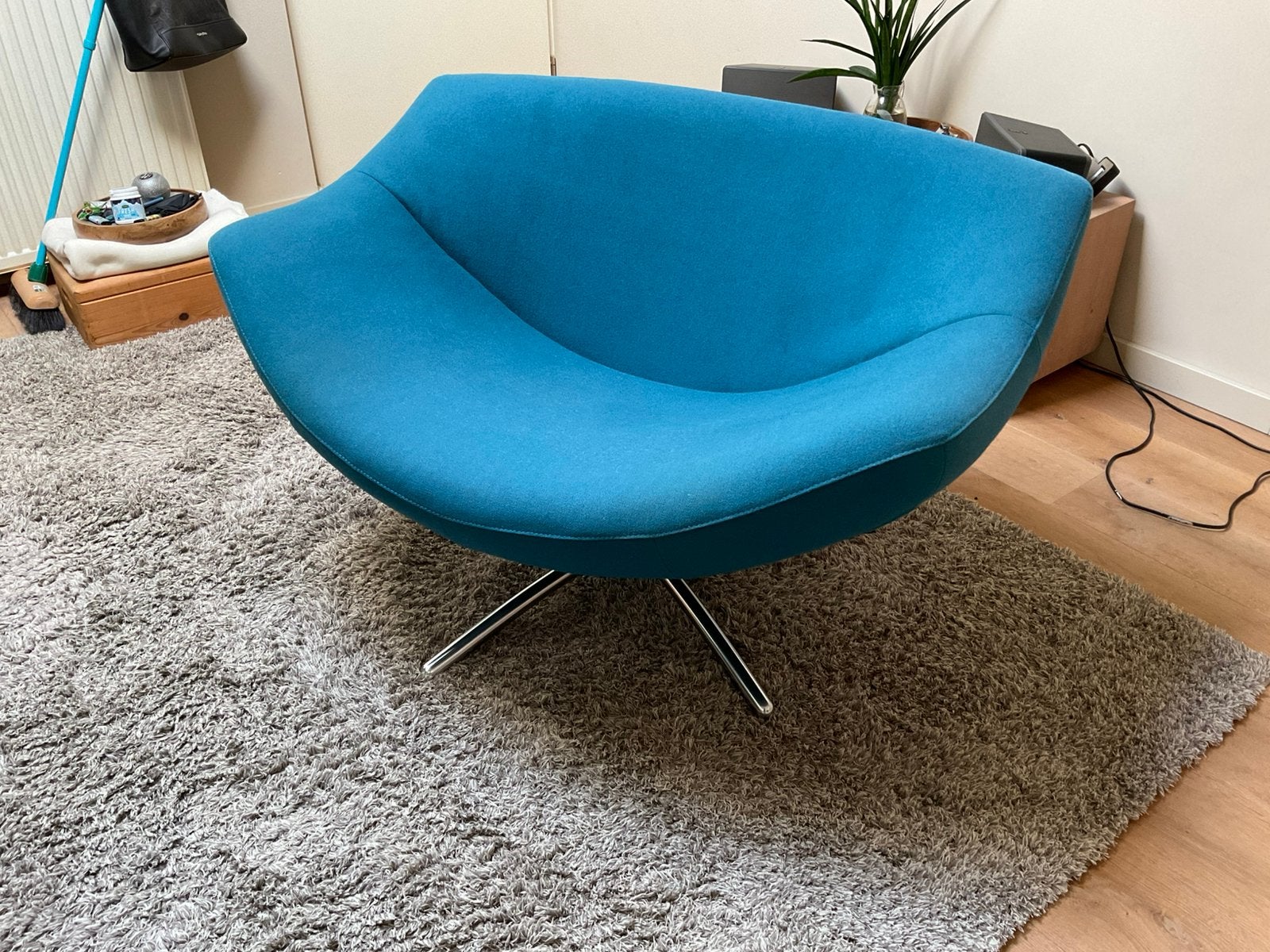 Gigi fauteuil, Huis en Inrichting, Ophalen, 75 tot 100 cm, Zo goed als nieuw, Stof