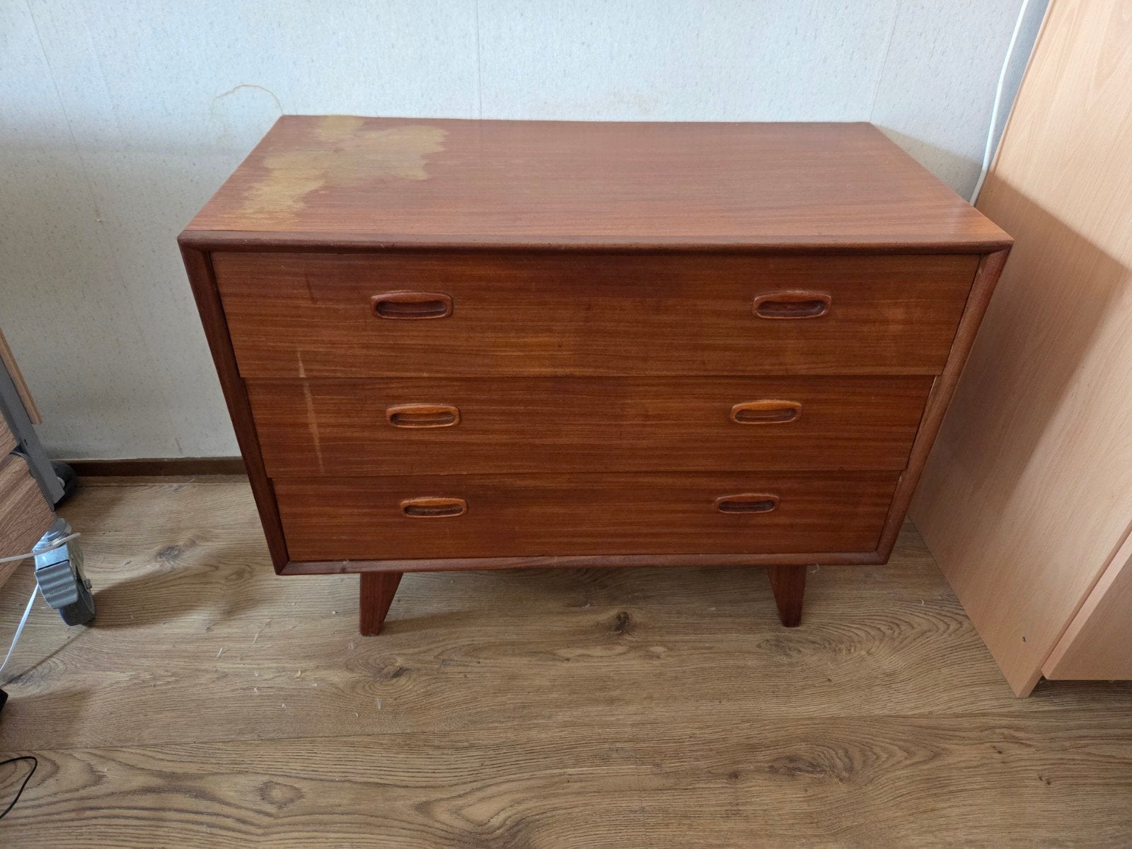 vintage ladenkastje, Ophalen, Gebruikt, 50 tot 100 cm, 3 of 4 laden