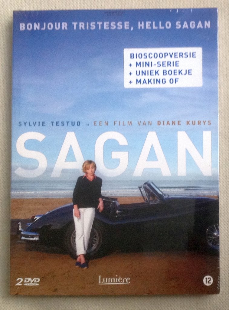 Sagan  (2DVD)  Sylvie Testud Diane Kurys Françoise Sagan, Vanaf 12 jaar, Verzenden, Nieuw in verpakking, Frankrijk
