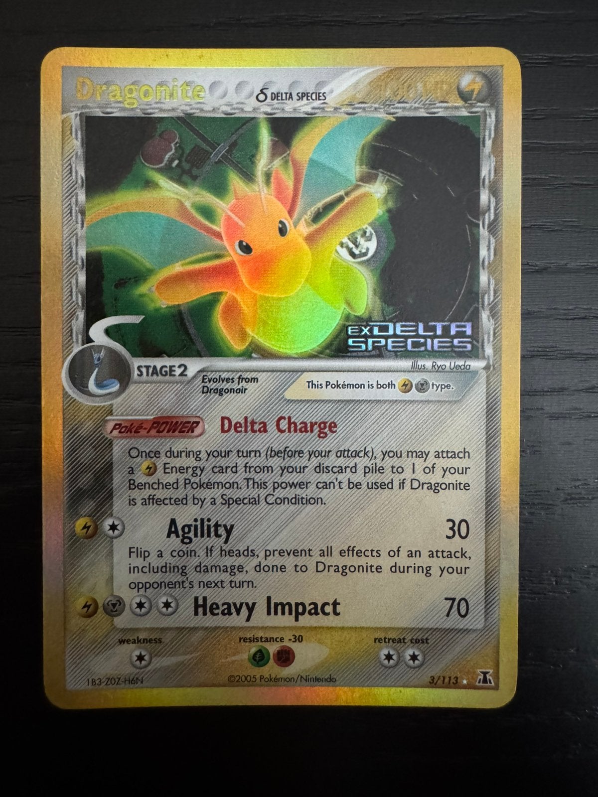 Dragonite (Delta Species) Stamped, Ophalen of Verzenden, Zo goed als nieuw