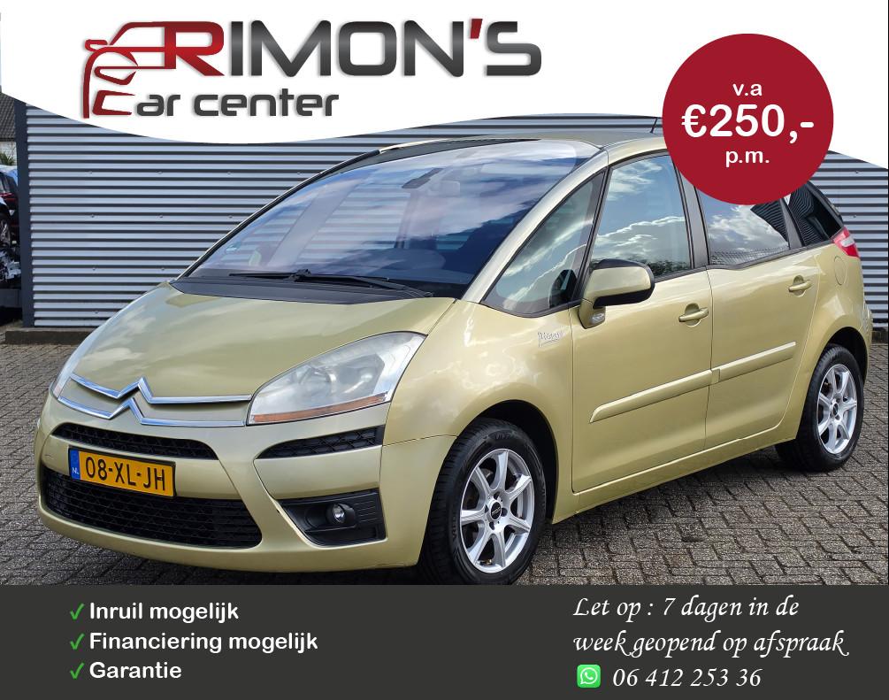 Citroen C4 Picasso 1.8-16V Ambiance 5p. Airco 1Ste Eingenaar, 125 pk, Gebruikt, 4 cilinders, 1749 cc
