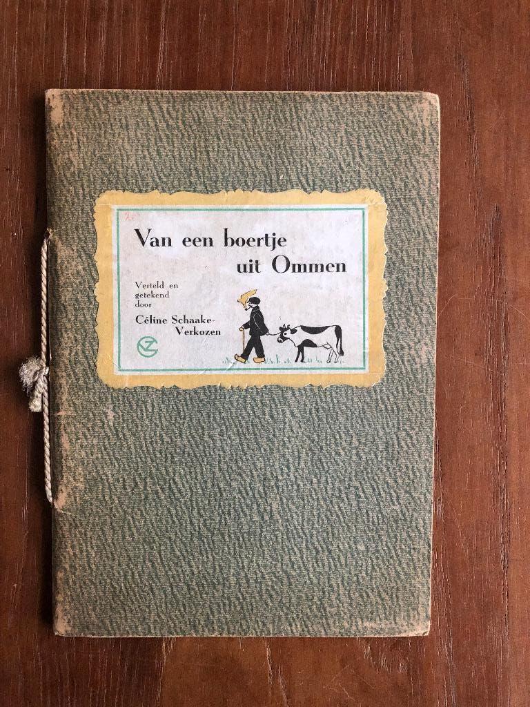 1945 Van een boertje uit Ommen, Geestig verteld en getekend, Verzenden, Céline Schaake-Verkozen