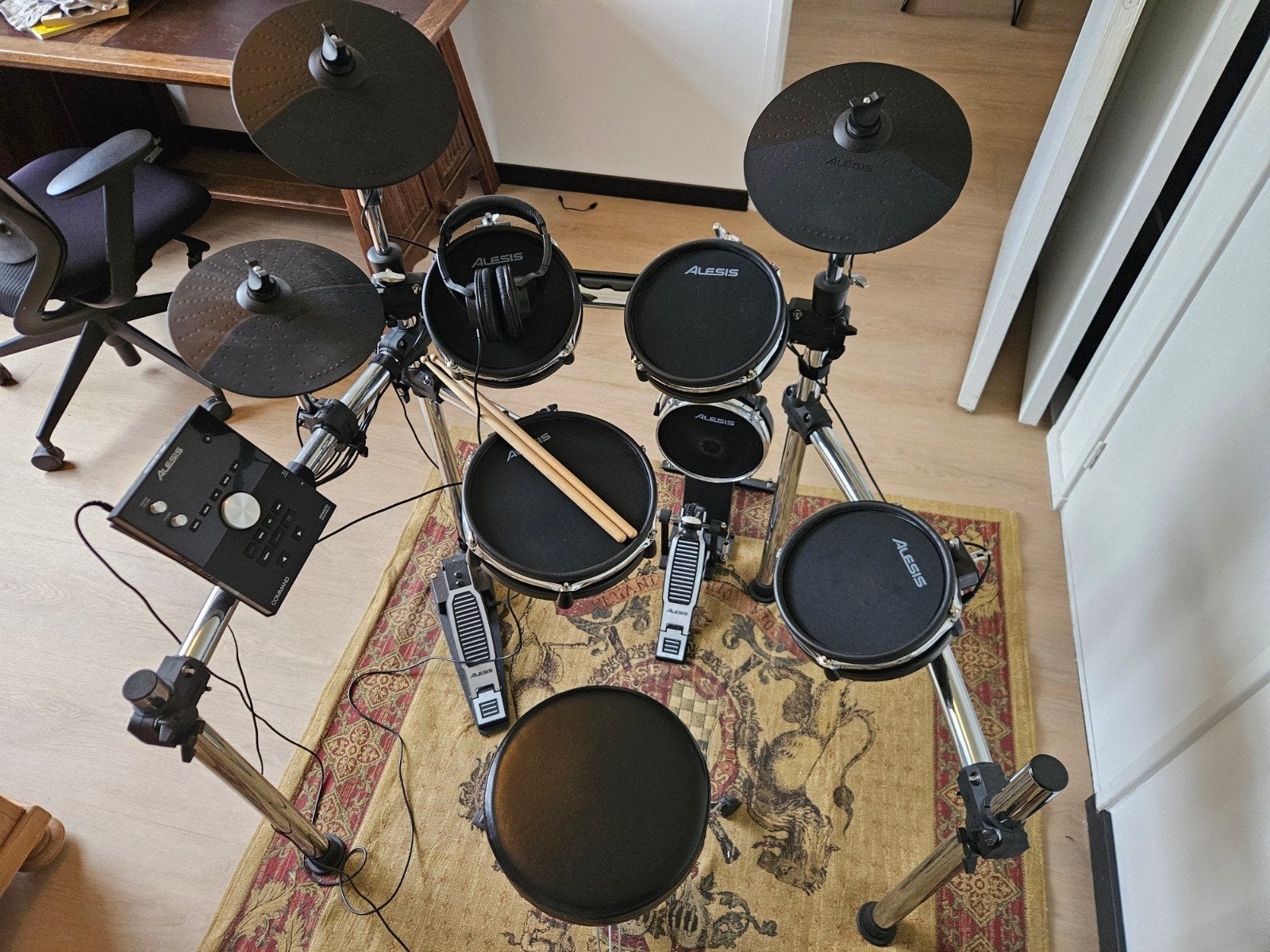 Alesis Command elektronisch drumstel - Zo goed als nieuw, Ophalen, Zo goed als nieuw, Overige merken, Elektronisch