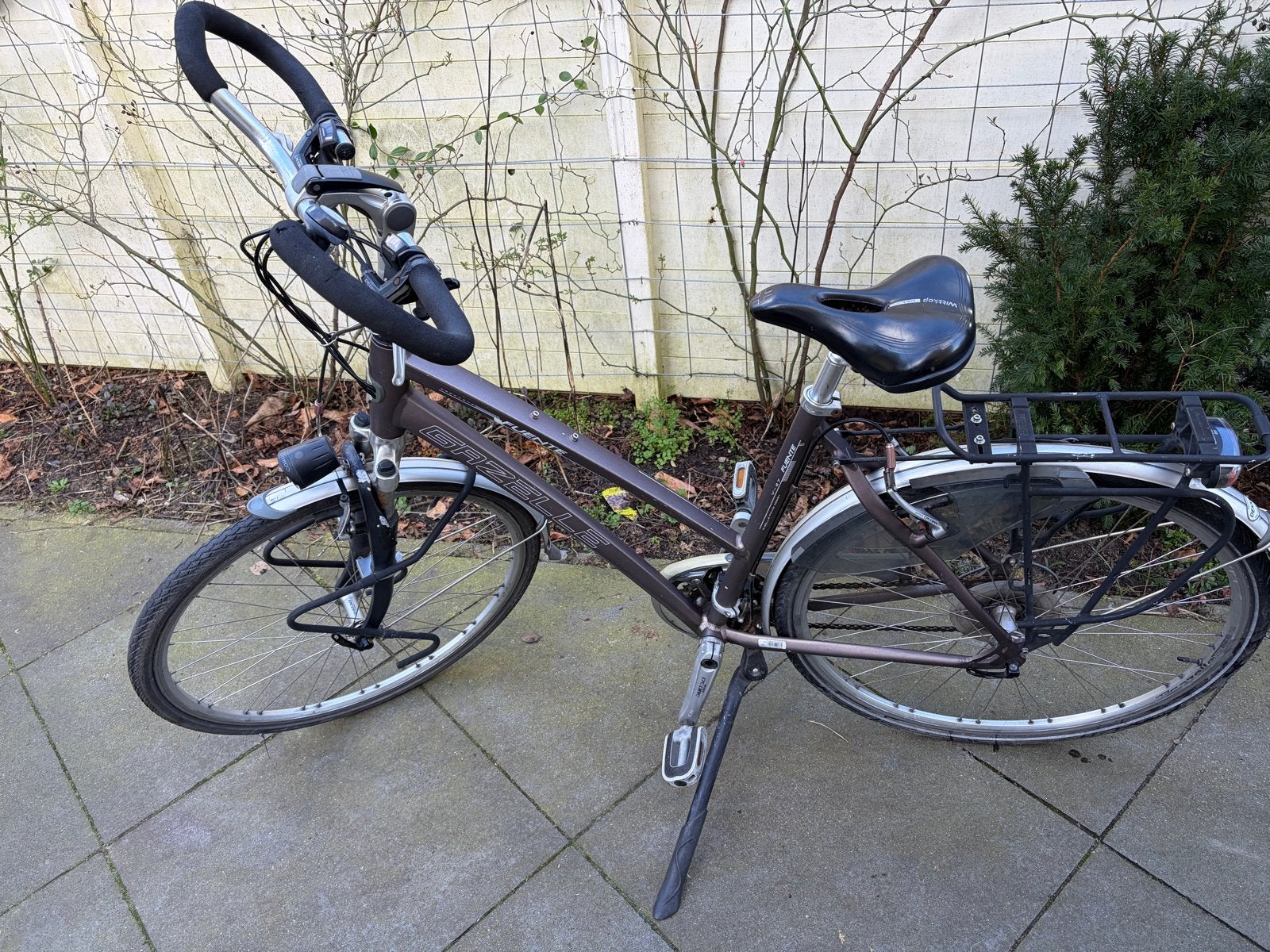 Gazelle Fuente V 27 versnellingen Deore LX framemaat 54, Ophalen, Velgrem, Versnellingen, Gazelle