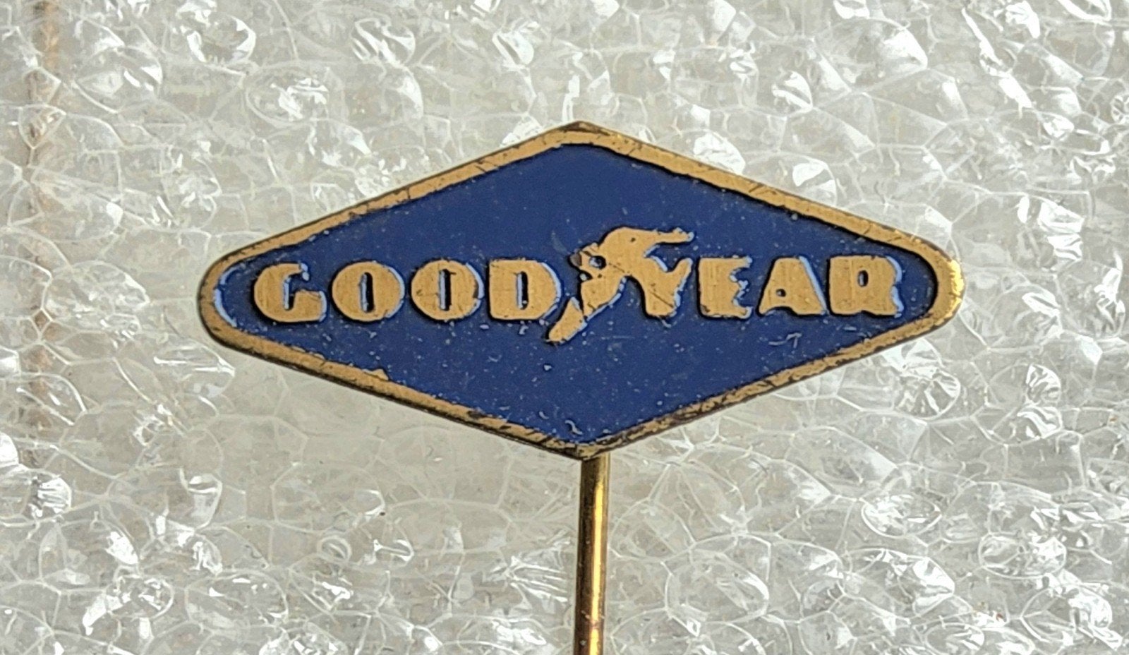 Vintage Goodyear Speldje Autobanden, Ophalen of Verzenden, Gebruikt, Merk, Speldje of Pin