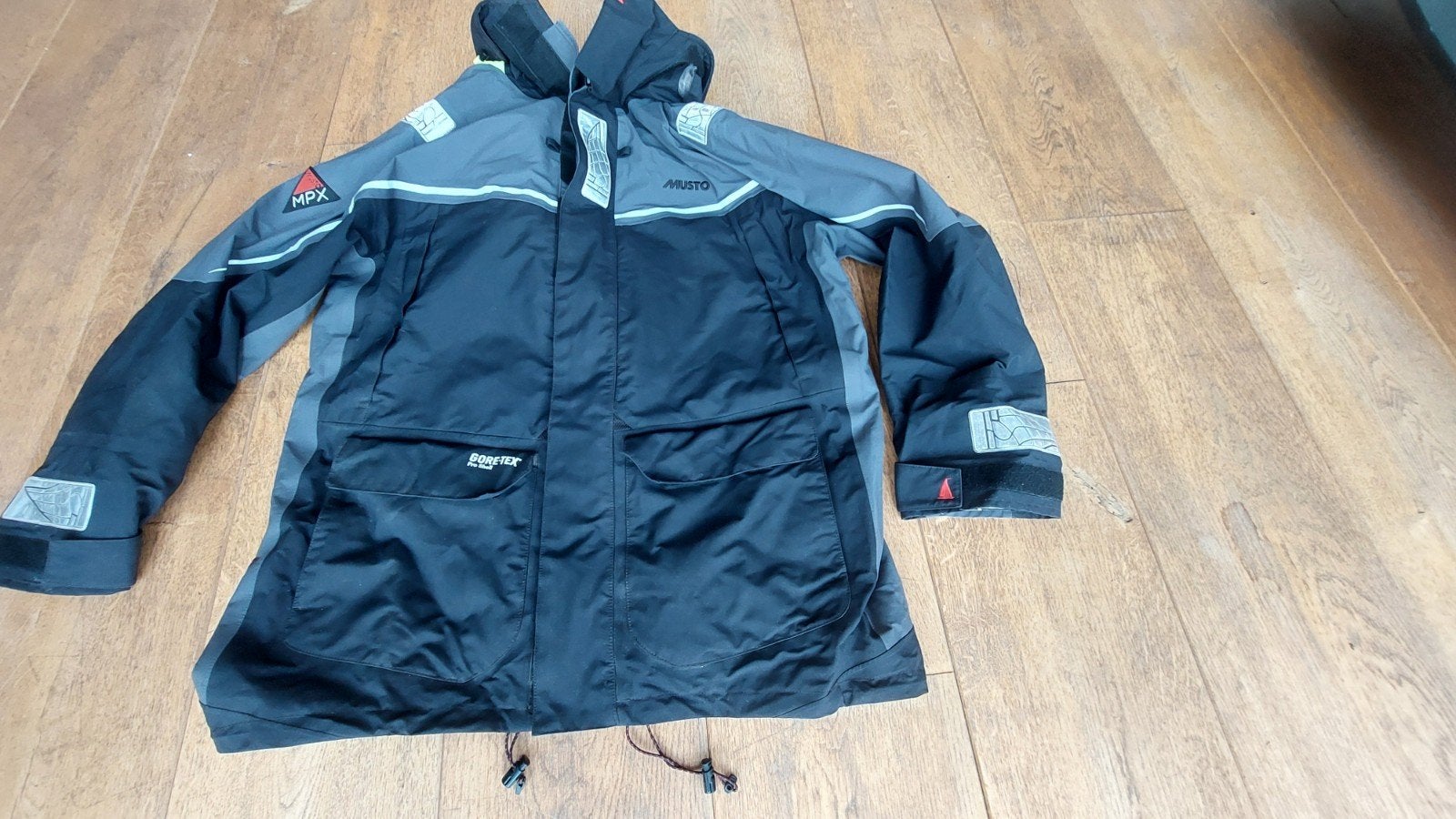 Musto MPX Zeilpak (Jas en Broek) - Maat XL /L, Gebruikt, Musto, Ophalen of Verzenden, Dame of Heer