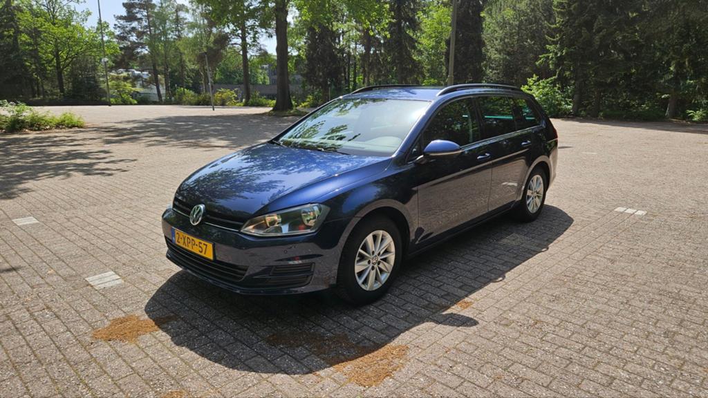 Volkswagen Golf 1.2 TSI 77KW/105PK Variant 2014 Blauw, Voorwielaandrijving, Stof, Start-stop-systeem, 4 cilinders