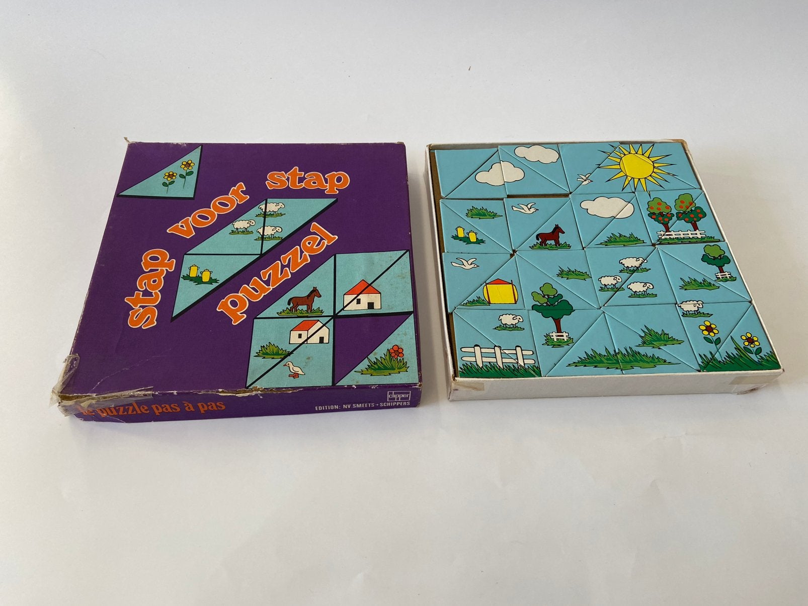 Clipper Stap voor Stap puzzel, Ophalen of Verzenden, Meer dan 50 stukjes, Gebruikt, 6 jaar of ouder