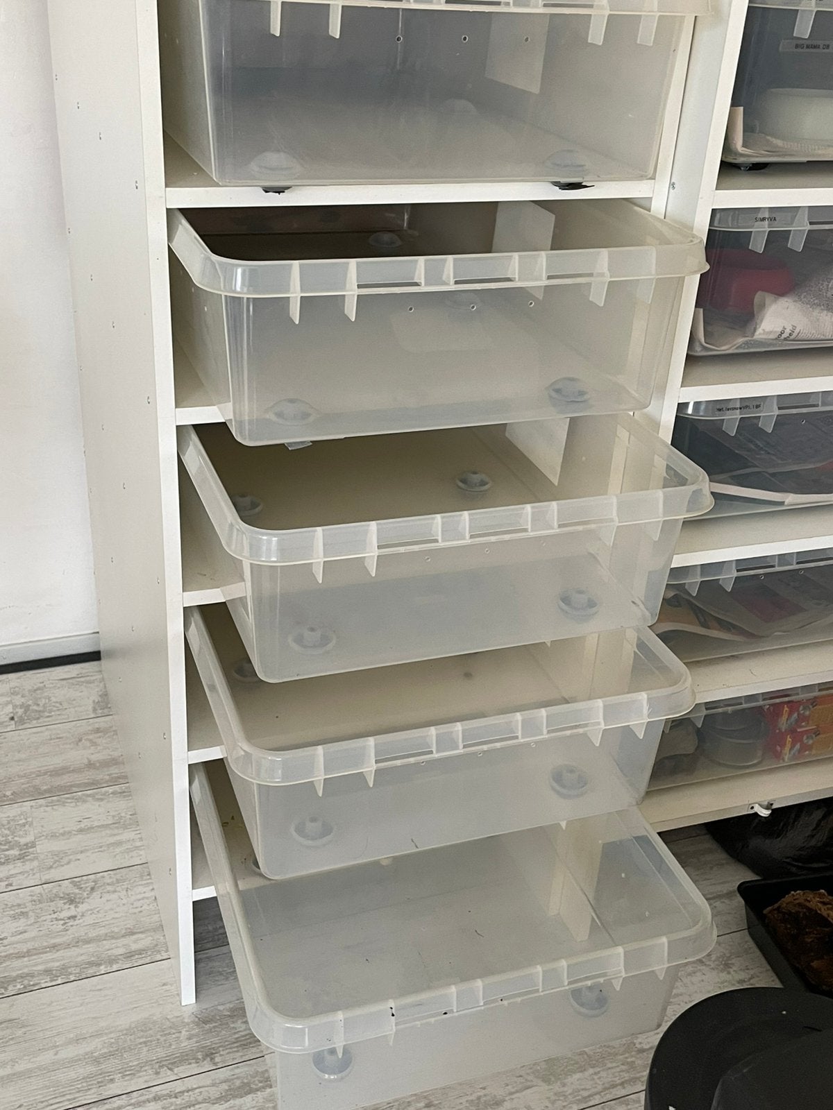 Stelling/rack 5 bakken 80x50 zgan, Ophalen, Zo goed als nieuw