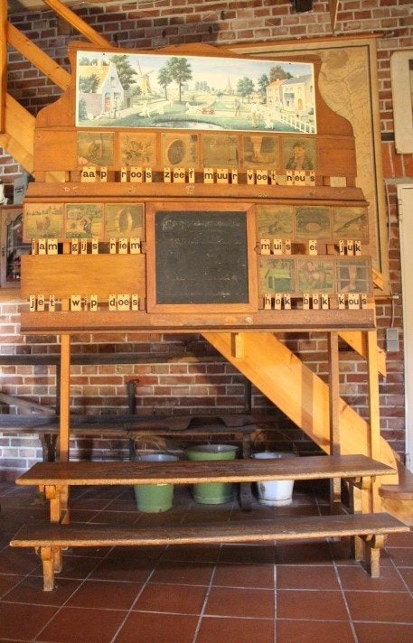 Klassikale leesplank, Antiek en Kunst, Antiek | Schoolplaten, Ophalen, Overige thema's