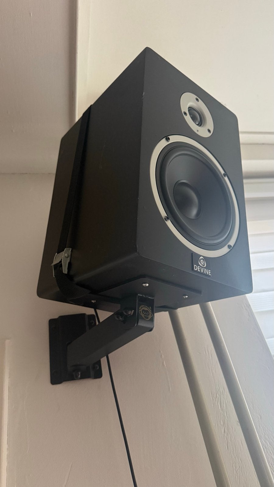 Devine MR-6A actieve studiomonitoren (set 2) - zgan, Audio, Tv en Foto, Luidsprekers, Studiomonitor, Inclusief muurbeugels, Zo goed als nieuw