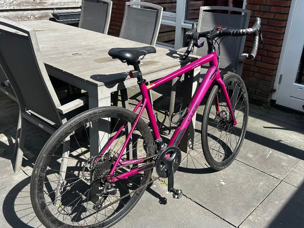 Cube Axial Pro racefiets maat 56 - Zo goed als nieuw, 28 inch, Dames, Meer dan 20 versnellingen, Schijfrem