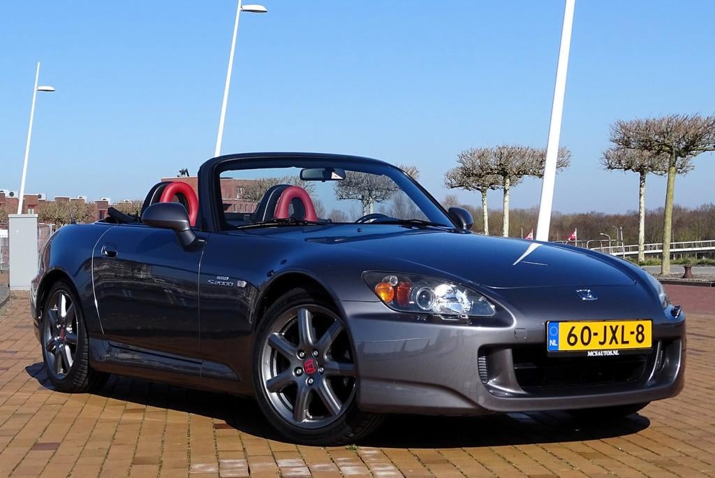 Honda S2000 2.0i VTEC 241pk 2e Eigenaar 78163km!, Gebruikt, 4 cilinders, Cabriolet, Handgeschakeld