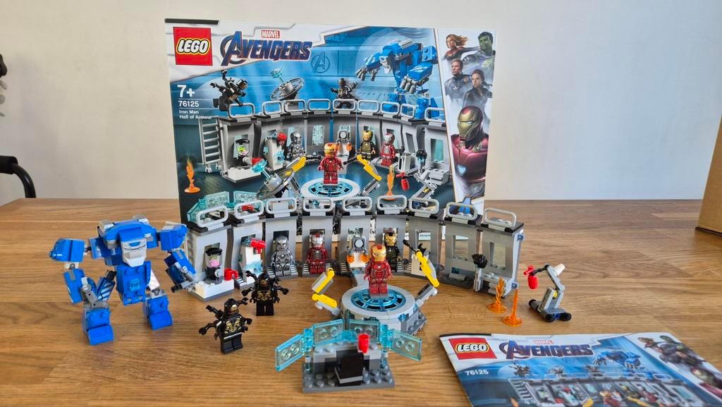 Lego marvel Avengers set 76125, Kinderen en Baby's, Speelgoed | Duplo en Lego, Ophalen of Verzenden, Zo goed als nieuw