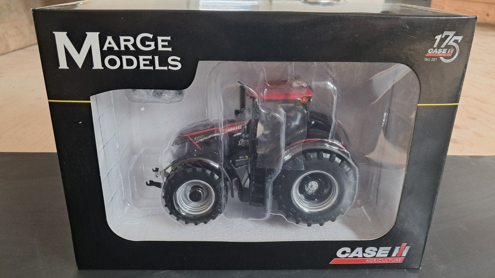 Case IH Optum 300 CVX Black Red marge models, Ophalen of Verzenden, Nieuw, Tractor of Landbouw, Overige merken