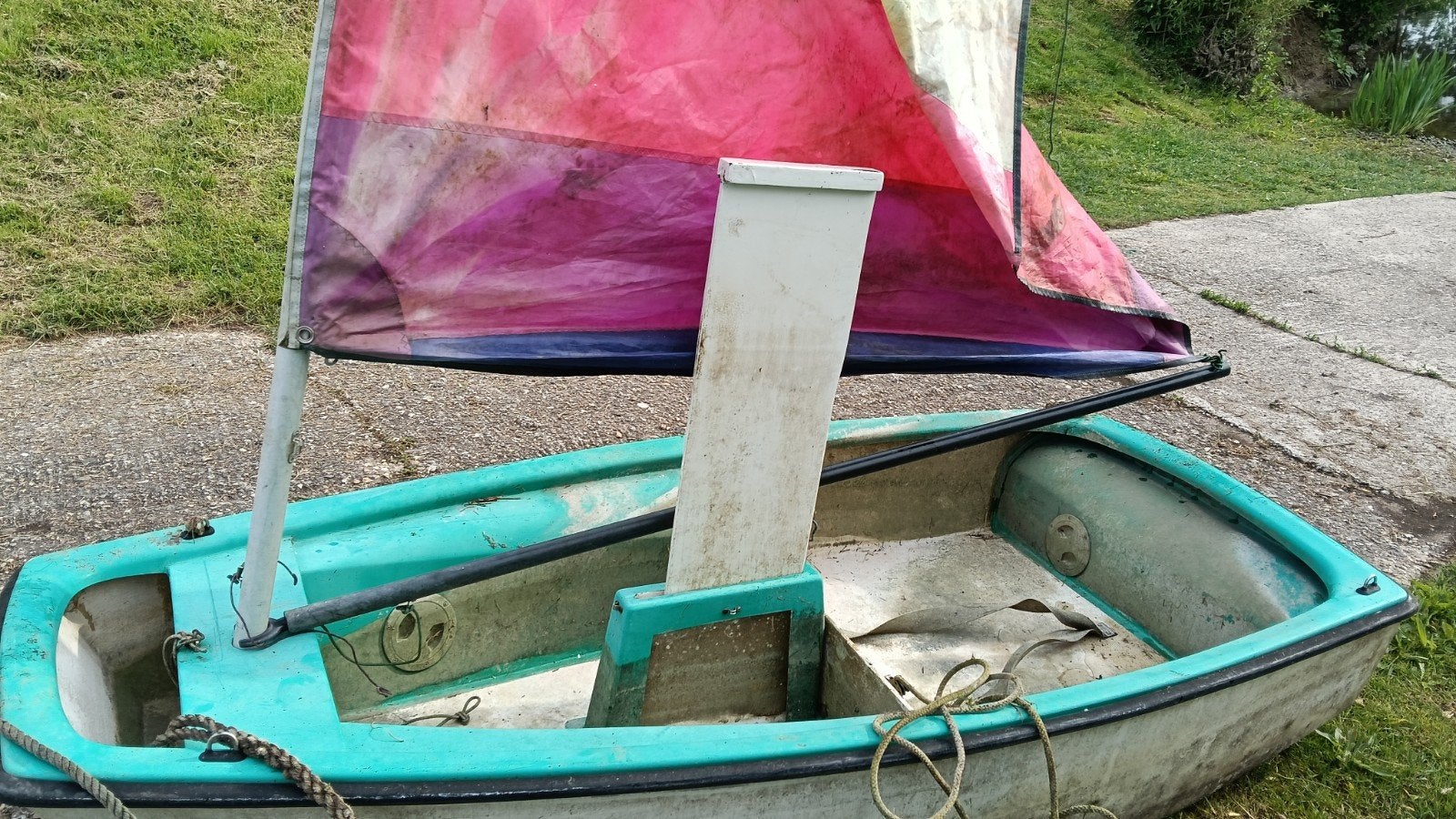 Optimist opknappertje, compleet en bijna zeilklaar, Hobby en Vrije tijd, Overige Hobby en Vrije tijd, Ophalen of Verzenden
