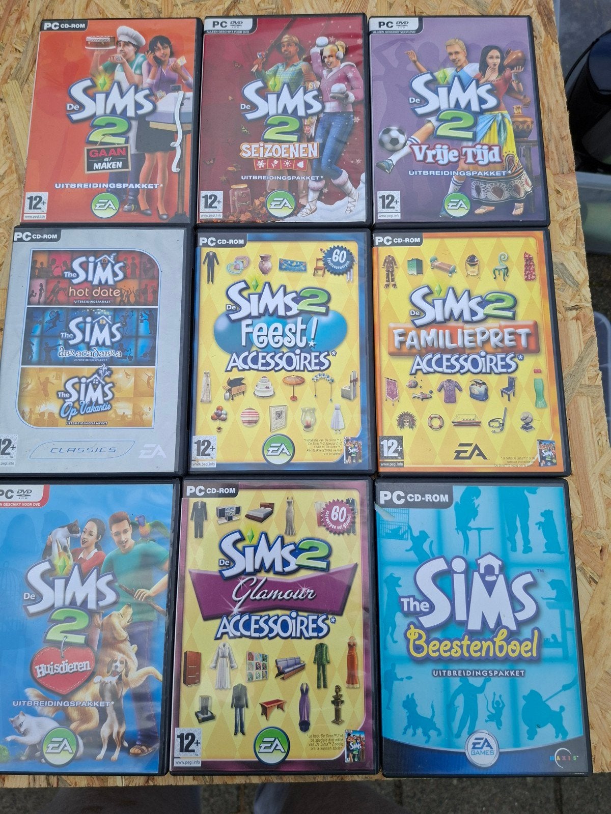 Sims 2 uitbreidingen, Spelcomputers en Games, Gebruikt, 1 speler, Ophalen of Verzenden, Vanaf 12 jaar