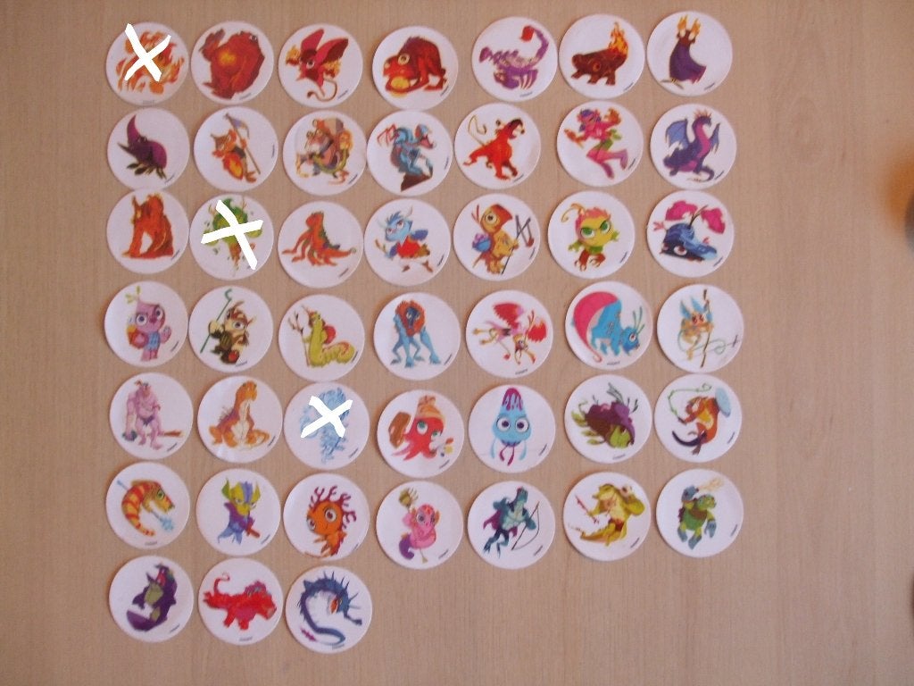 42 verschillende dungan (dungans) stickers van de C1000, Verzamelen, C1000, Ophalen of Verzenden