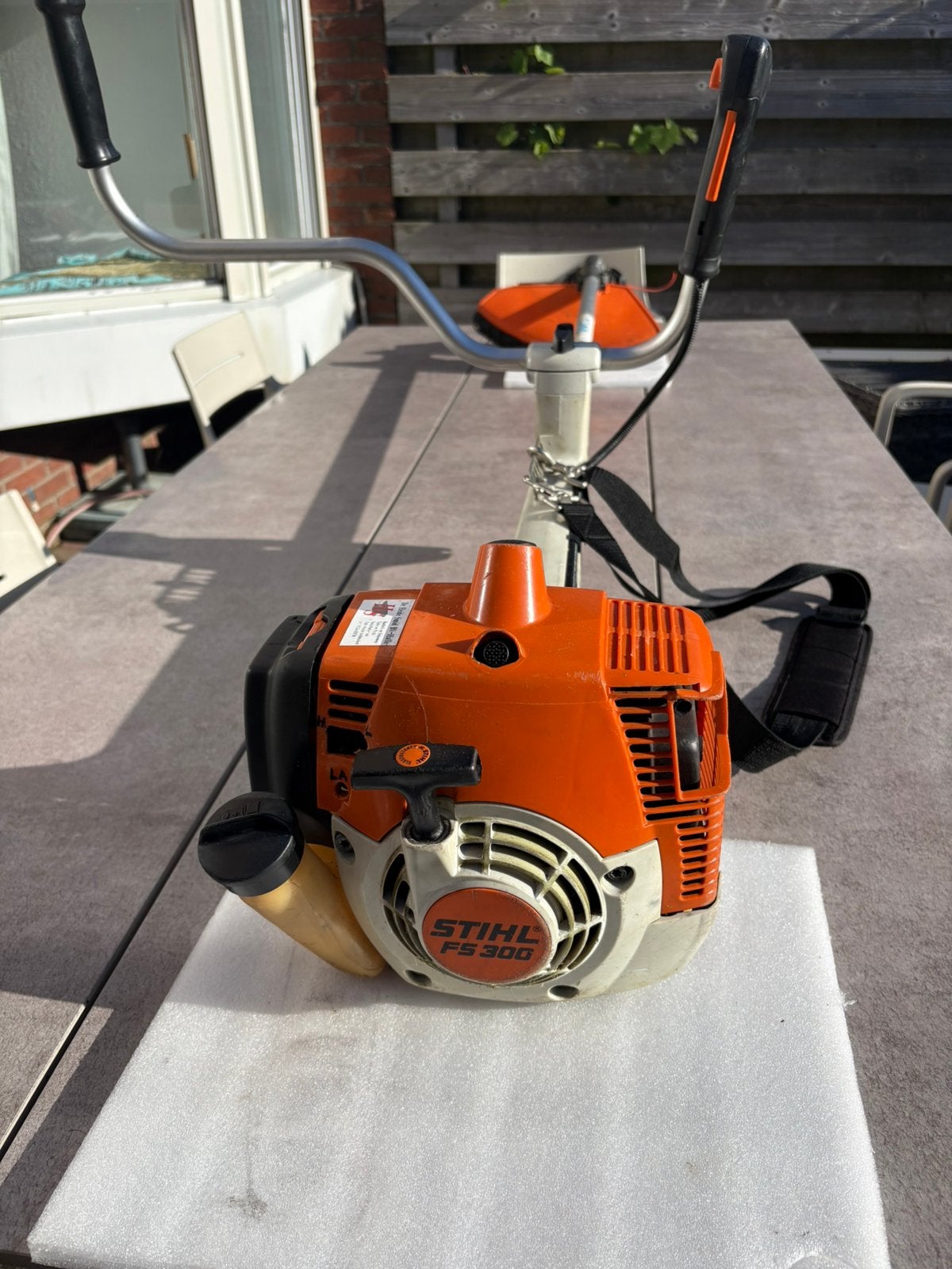 STIHL FS 300 Benzine Bosmaaier met Draadkop - Topstaat, Ophalen, Gebruikt