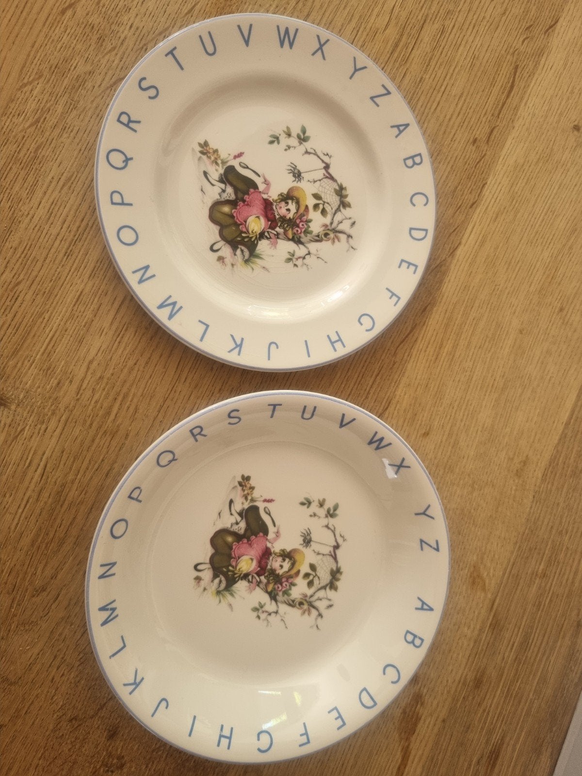 Vintage Lord Nelson Pottery Kinderbordje Alfabet, Antiek en Kunst, Ophalen of Verzenden