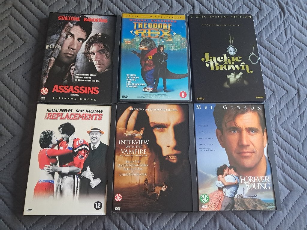 34, Dvd Verzameling : Theodore Rex..Whoopi Goldberg, Alle leeftijden, Ophalen, Gebruikt
