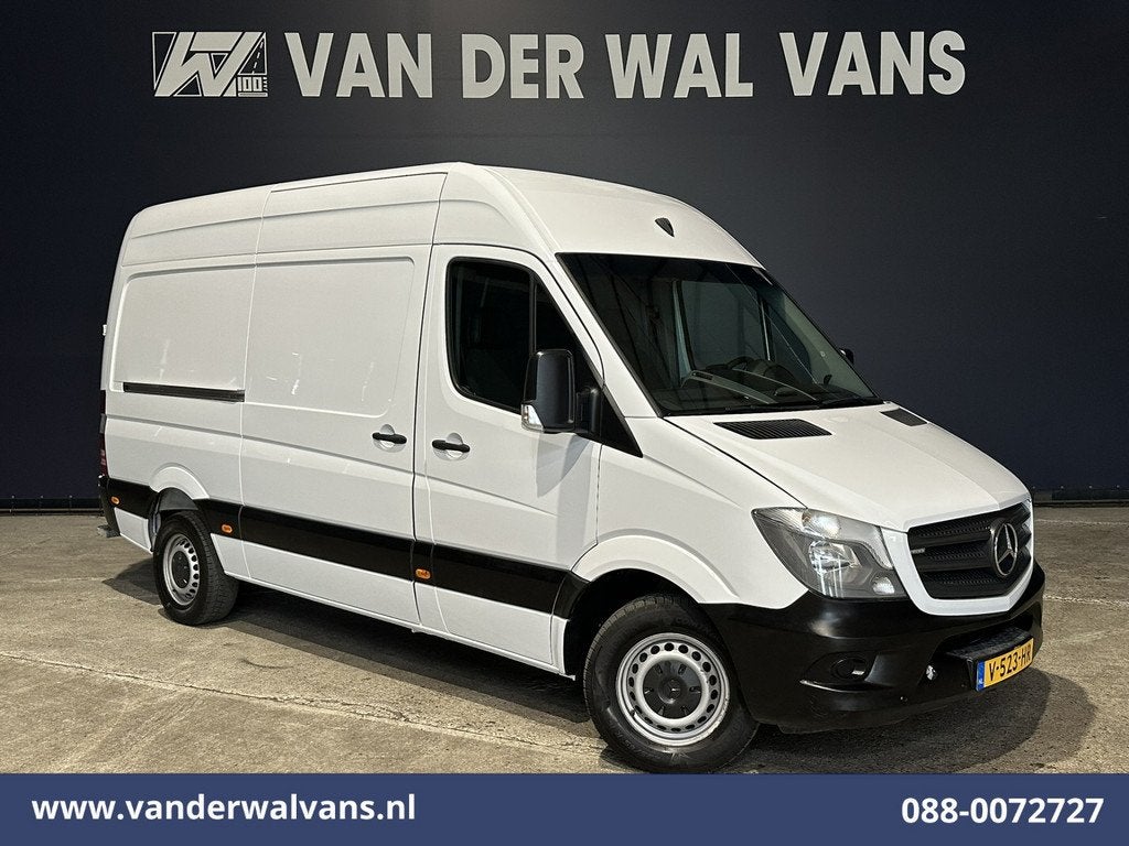 Mercedes-Benz Sprinter 316 CDI 163pk L2H2 Euro6 Airco | Navi, Auto's, Bestelauto's, Gebruikt, 4 cilinders, 2124 kg, 2800 kg