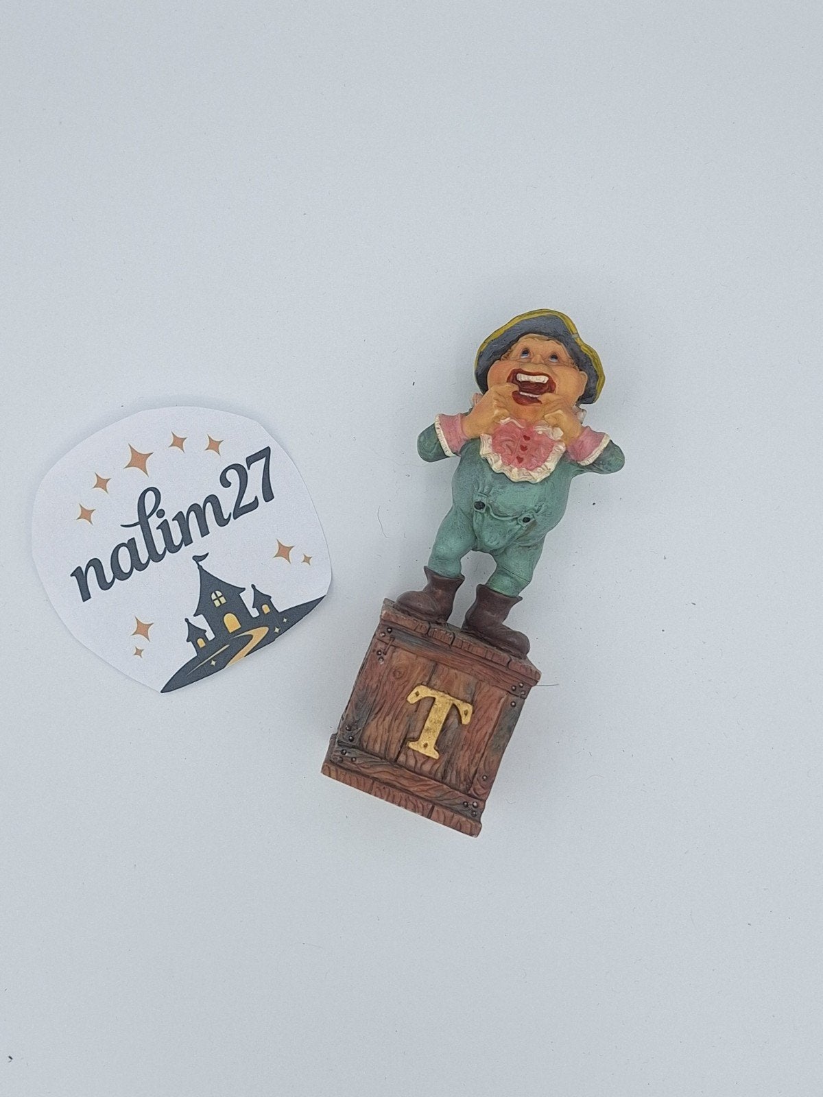 efteling laven letter T, Verzamelen, Ophalen of Verzenden, Zo goed als nieuw, Beeldje of Poppetje