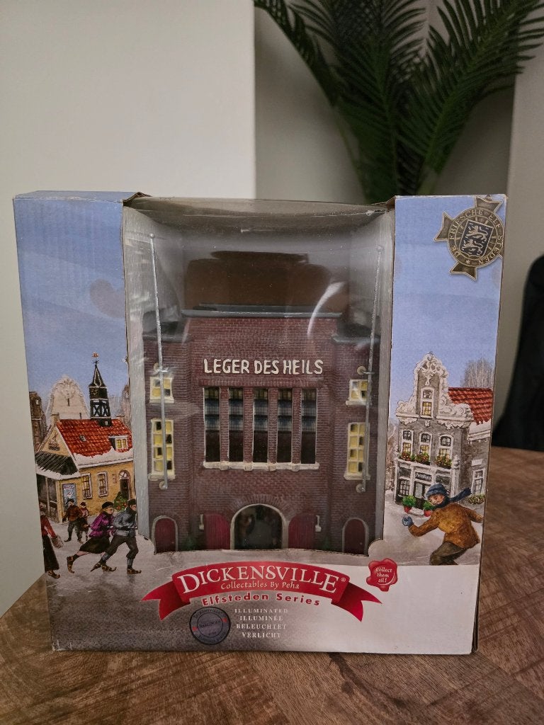 Dickensville Leger des Heils, Ophalen, Zo goed als nieuw