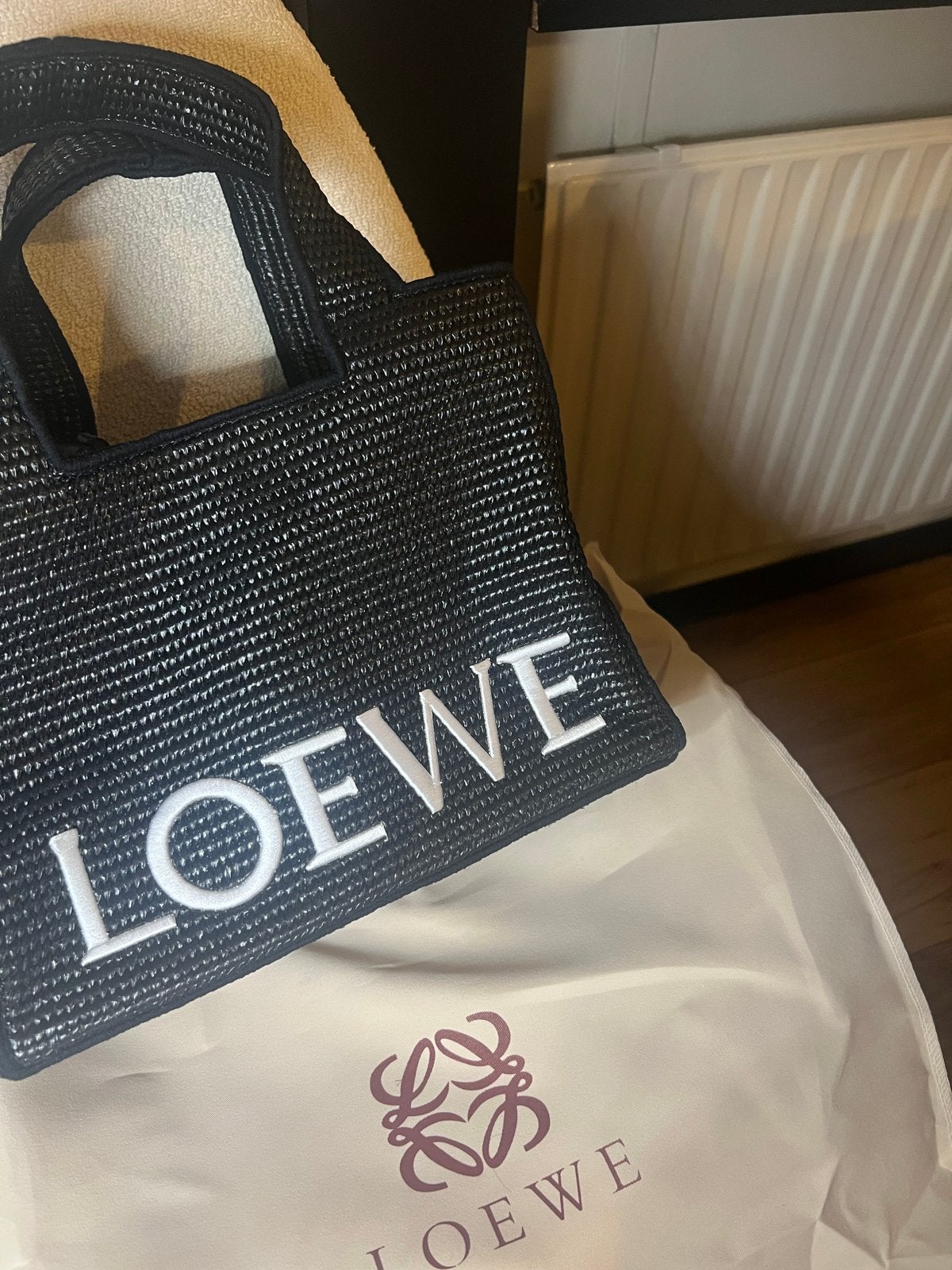Grote Zomer Tas met Rits - Loewe Stijl, Ophalen of Verzenden, Nieuw, Zwart, Shopper