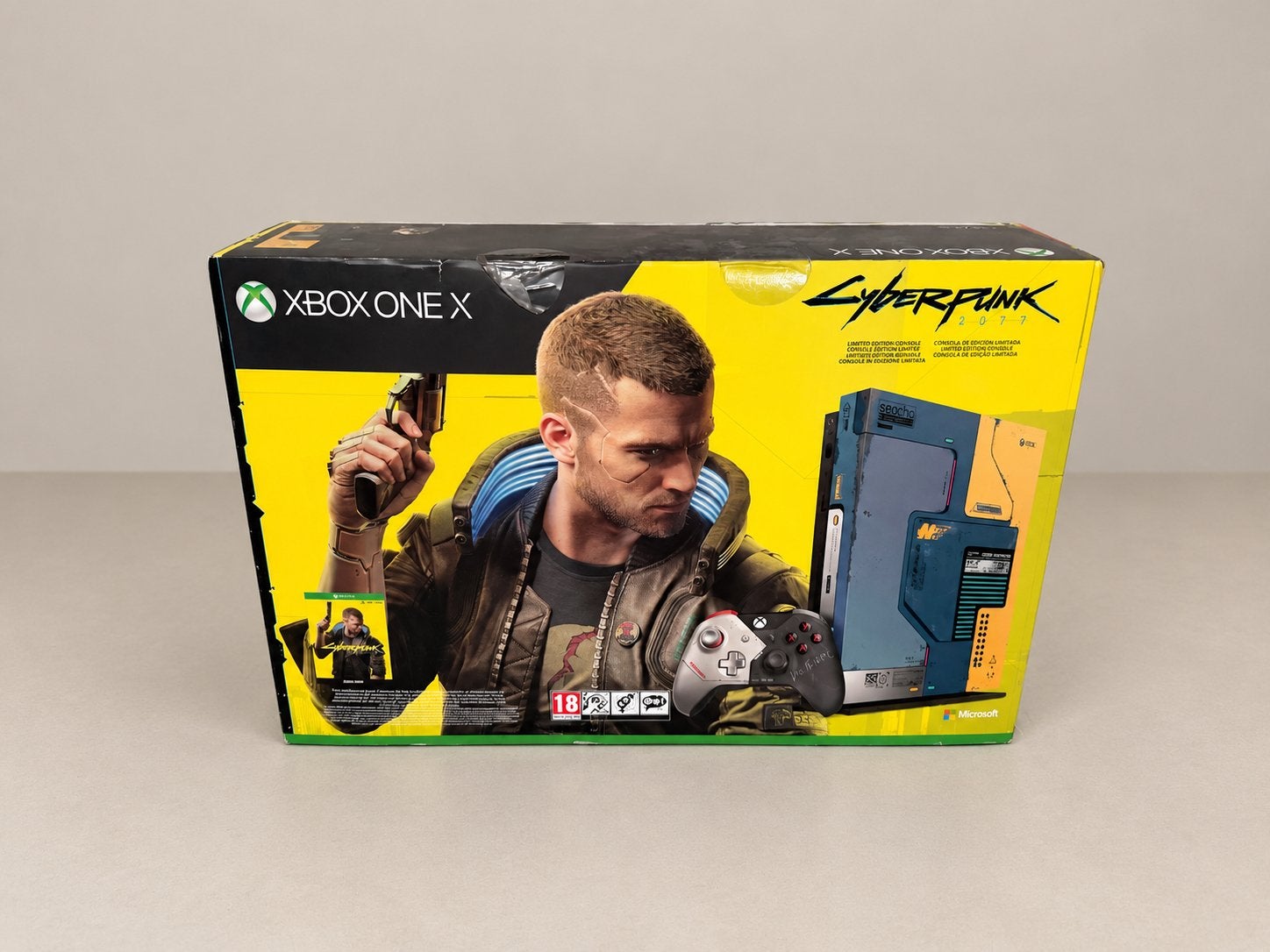 Xbox One X Cyberpunk 2077 Limited Edition, Ophalen, Nieuw, 1 TB, Met 1 controller
